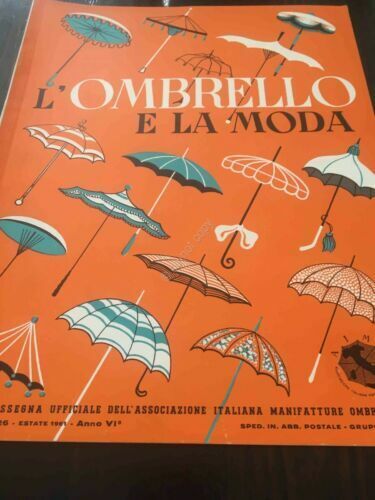 Rivista L'ombrello e la Moda ombrello moda pubblicit N 26 …