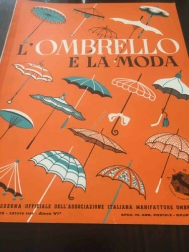 Rivista L'ombrello e la Moda ombrello moda pubblicità N 26 …