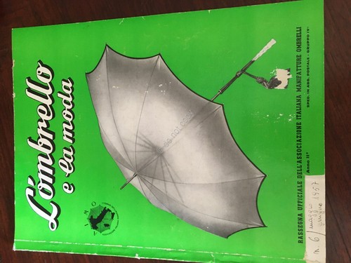 Rivista L'ombrello e la Moda ombrello moda pubblicità N 6 …