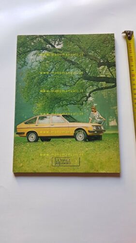 Rivista Lancia originale n. 36 1975 factory magazine