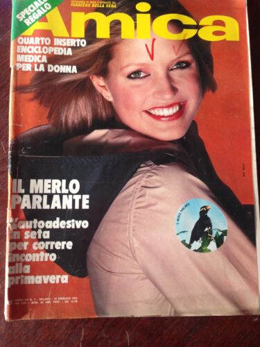 Rivista Magazine - Amica 12 febbraio 1976 n.7