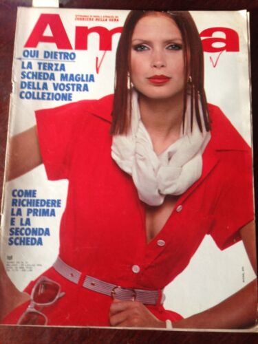 Rivista Magazine - Amica 29 Luglio 1976 n.31 Alessandro Momo