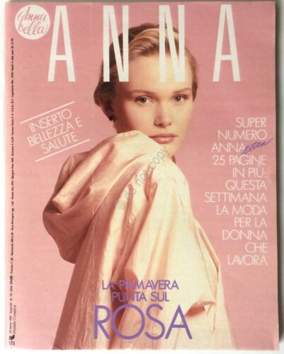 Rivista Magazine - Anna (Annabella) - 28 marzo 1987 - …