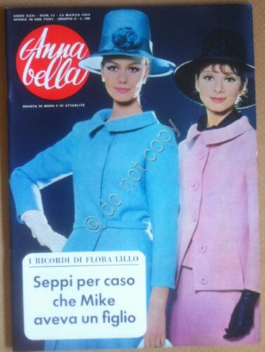 Rivista Magazine - Annabella 1963 - Mike Bongiorno - Claudia …