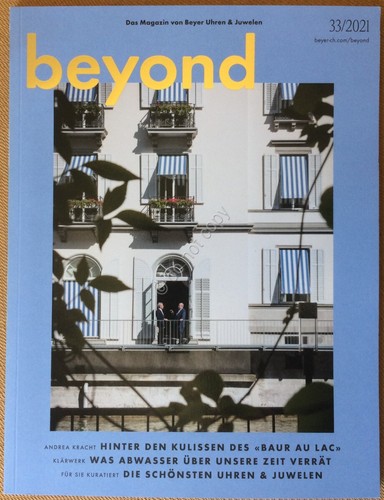 Rivista Magazine - Beyond - n° 33 2021 - Orologi …