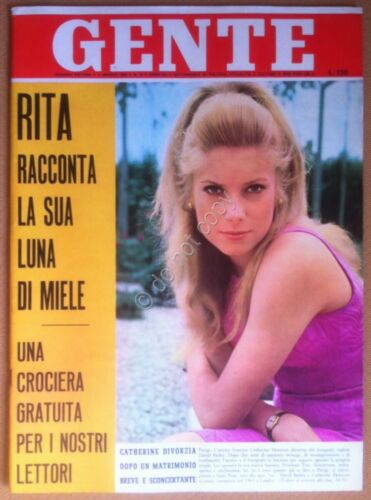 Rivista Magazine - Gente - 1 Maggio 1968 - Catherine …