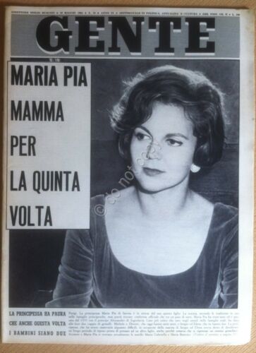 Rivista Magazine - Gente - 12 Maggio 1965 - Geraldine …