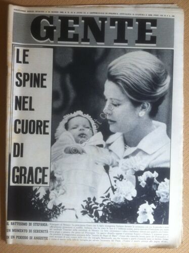 Rivista Magazine - Gente - 24 Marzo 1965 - Grace …