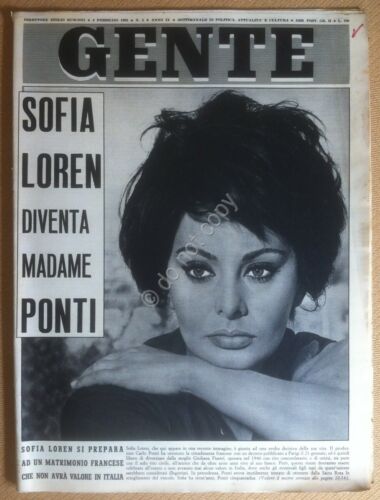 Rivista Magazine - Gente - 3 Febbraio 1965 - Sofia …