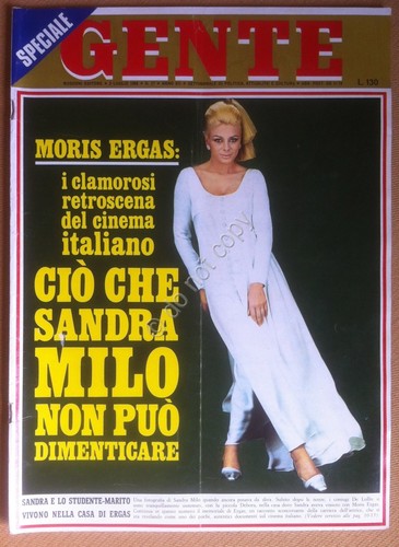 Rivista Magazine - Gente - 3 Luglio 1968 - Sandra …