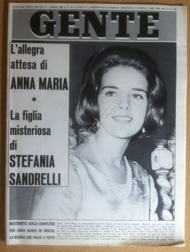 Rivista Magazine - Gente - 7 Aprile 1965 - Stefania …