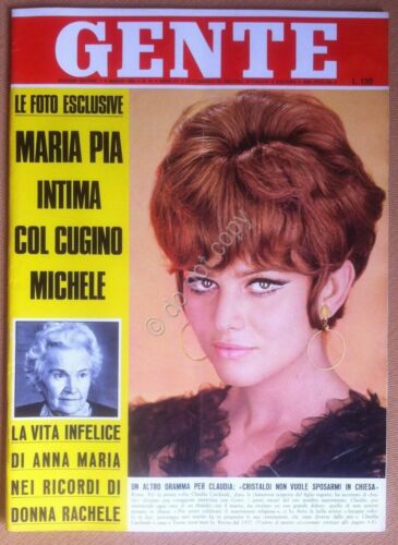 Rivista Magazine - Gente - 8 Maggio 1968 - Claudia …