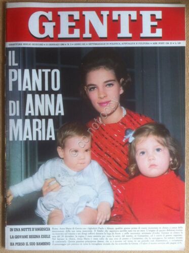 Rivista Magazine - Gente 10 gennaio 1968 - Pavone Vitti …