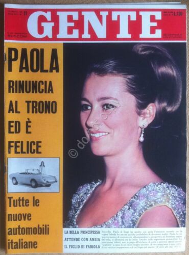 Rivista Magazine - Gente 13 marzo 1968 - Brigitte Bardot …