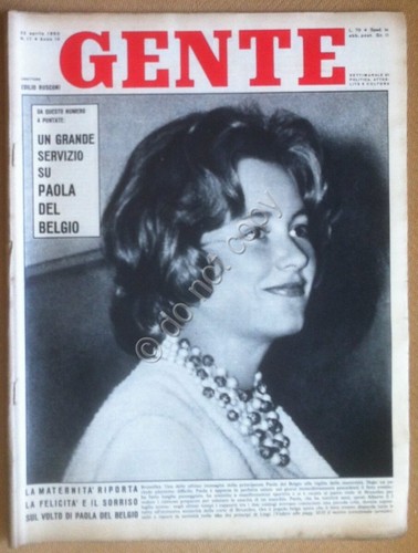 Rivista Magazine - Gente n° 17 1960 - Beverly Aadland …