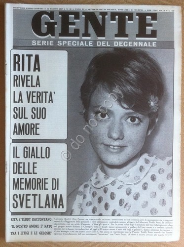 Rivista Magazine - Gente n° 33 1967 - Pavone - …