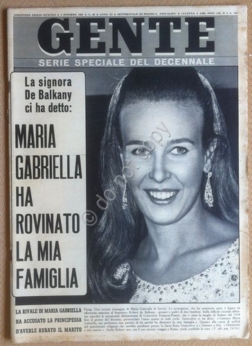 Rivista Magazine - Gente n° 40 1967 - Caterina Caselli …