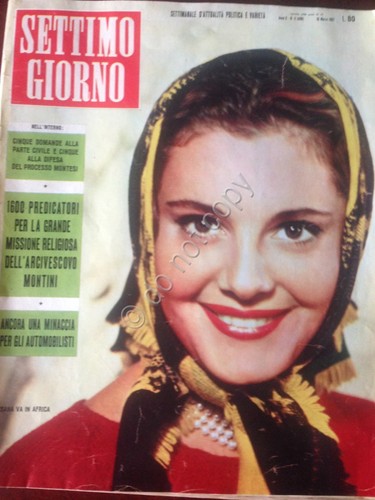 Rivista Magazine - Settimo giorno - Marzo 1957 - n.11- …
