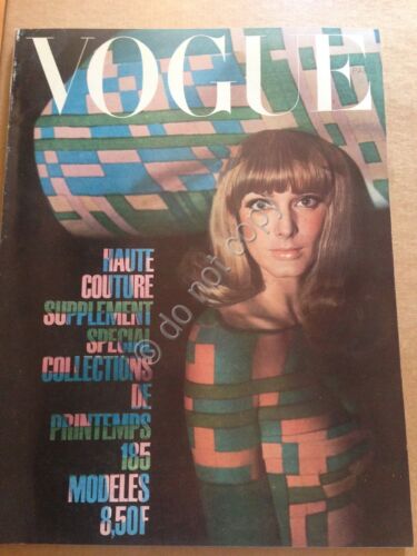 Rivista Magazine - Vogue France Marzo 1965 Alta Moda Ed.Conde …