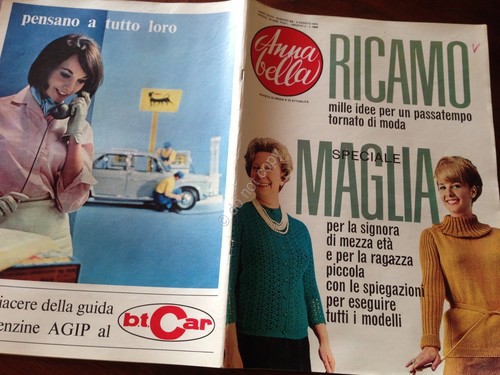 Rivista Magazine Annabella 5 Agosto 1965 n. 32 Lina Volonghi …