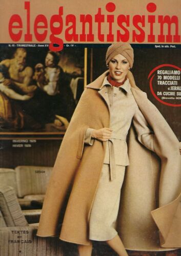 Rivista Magazine Elegantissima n.45 Inverno 1979 Ed ibi moda femminile …