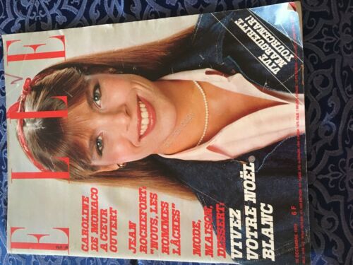 Rivista Magazine Elle 10 Dicembre 1979 n. 1770 Caroline di …