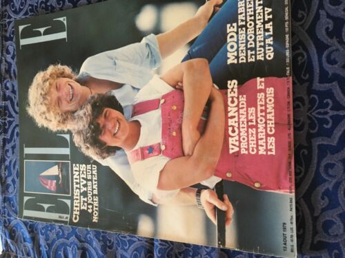 Rivista Magazine Elle 13 Agosto 1979 n. 1753 Denise Fabre