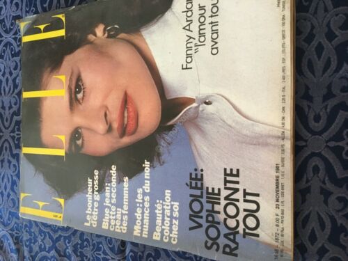 Rivista Magazine Elle 23 Novembre 1981 n.1872