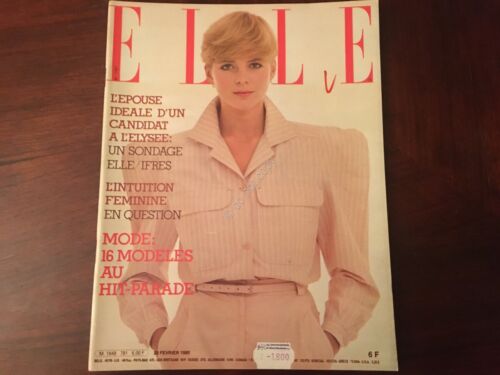 Rivista Magazine Elle 25 Febbraio 1980 n. 1781 Hazel O' …