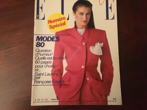 Rivista Magazine Elle 3 Marzo 1980 n. 1782 Numero Speciale …