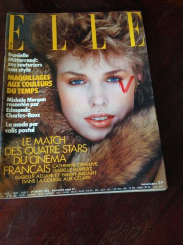 Rivista Magazine Elle France 1 Mars 1982 N.1886 John Travolta …