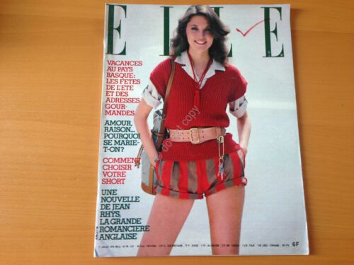 Rivista Magazine Elle France 17 Juillet 1978 n.1697 Biarritz