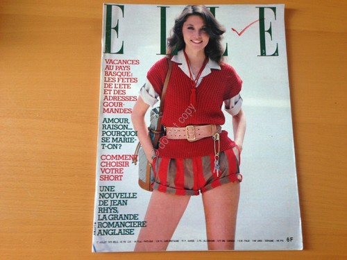 Rivista Magazine Elle France 17 Juillet 1978 n.1697 Biarritz