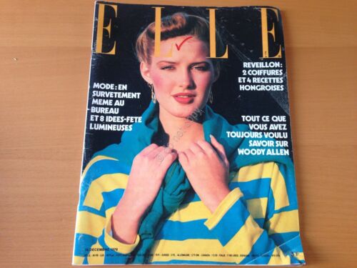 Rivista Magazine Elle France 18 Decembre 1978 n.1719 Woody Allen