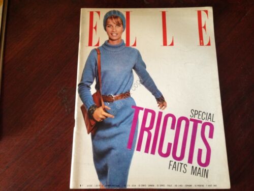 Rivista Magazine Elle France 2 Aout 1963 N.919 Monica Vitti