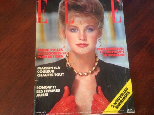 Rivista Magazine Elle France 2 Avril 1979 N.1734 Carol Laure …