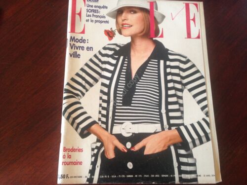 Rivista Magazine Elle France 22 Avril 1974 N.1479 Gerard Lenorman