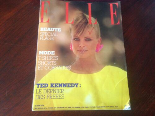 Rivista Magazine Elle France 25 Juin1979 N.1746 Ted Kennedy