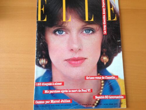 Rivista Magazine Elle France 28 Agosto 1978 n.1703 Ryan O' …