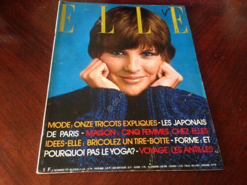 Rivista Magazine Elle France 8 Novembre 1976