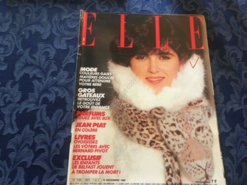 Rivista Magazine ELLE FRANCE Rivista Magazine 11 Dicembre 1980 - …