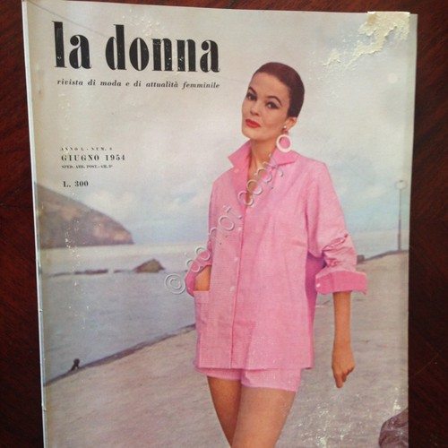 Rivista Magazine La Donna Giugno 1954 Rizzoli Editore Moda e …