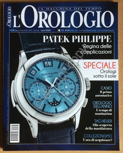 Rivista Orologi - Watch Magazine - L'Orologio - Agosto/Settembre 2025