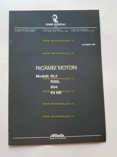 Rizzato Motori 50 DL3 - R3GL - RV4 - P4 …
