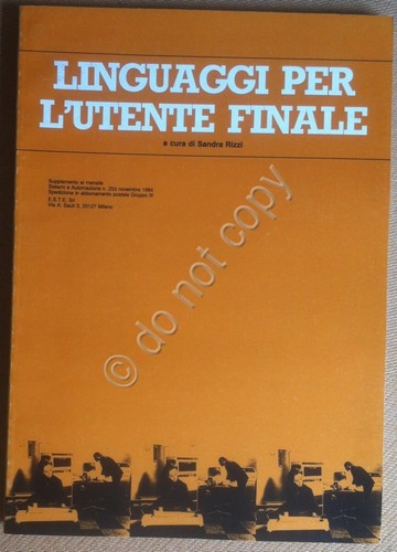 Rizzi - Linguaggi per lutente finale - Sistemi e Automazione …