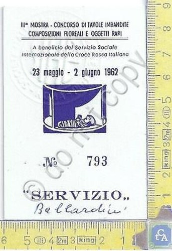 Roma - III Mostra Concorso Tavole Imbandite - Croce Rossa …