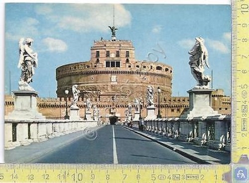 Roma - Ponte e Castel Sant'Angelo- '70s
