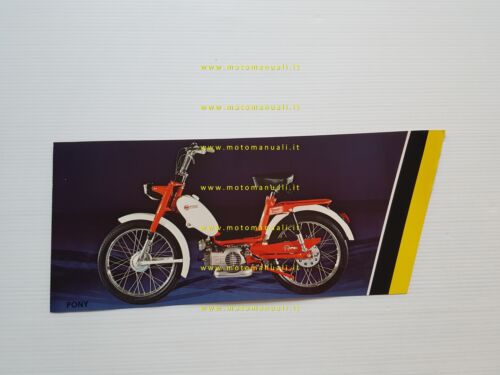 Romeo 50 Pony depliant originale italiano anni 70