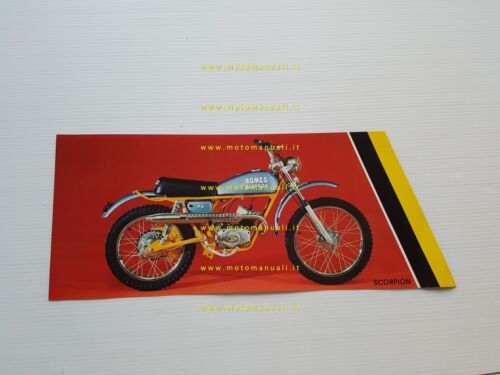 Romeo 50 Scorpion P6 depliant originale italiano anni 70