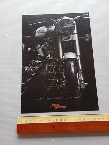 Royal Enfield modelli 2009 depliant ITALIANO originale
